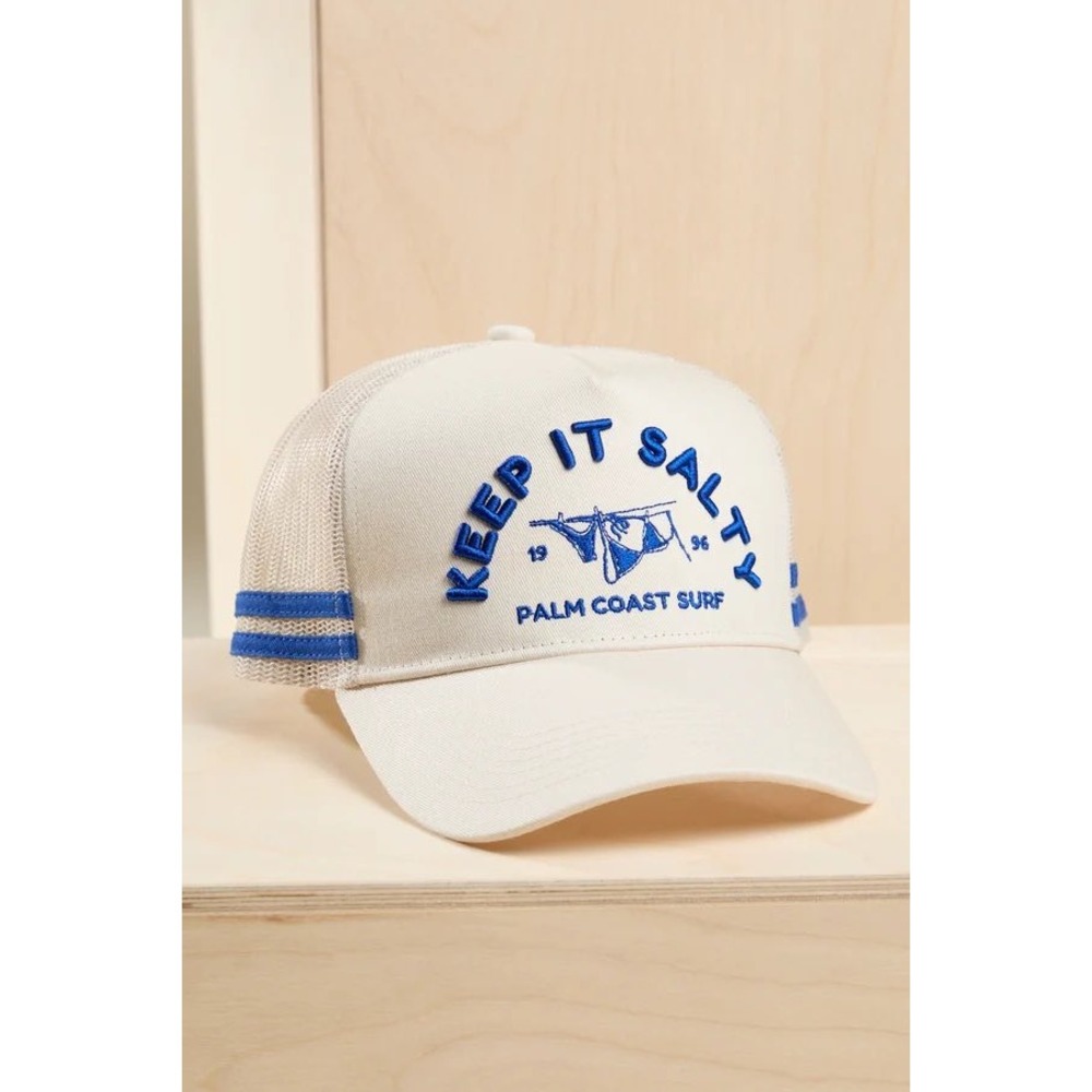 Altar'd State Palm Coast Surf Keep It Salty Trucker Hat Mesh Snapback Cap